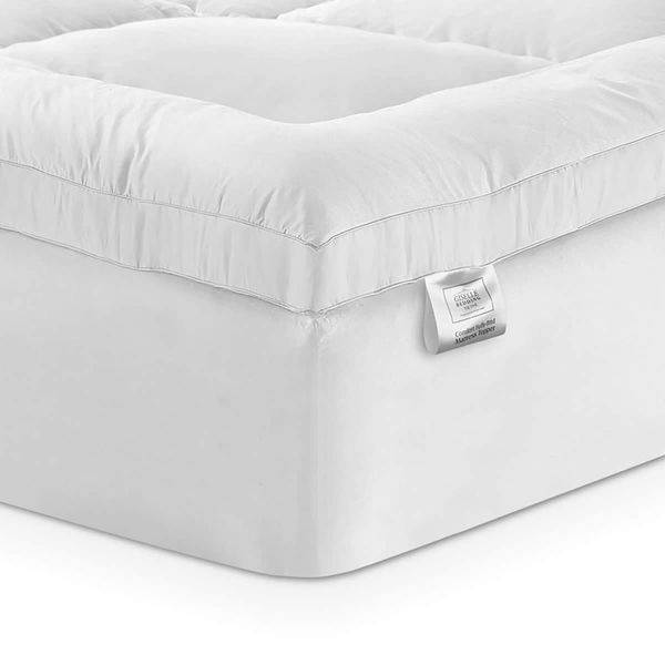 Giselle Bedding Mattress Topper Pillowtop Bamboo Single