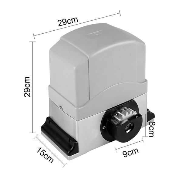 Lockmaster Automatic Sliding Gate Opener Kit Keypad 6M 1200KG