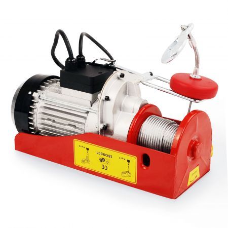 250 / 500 Kg 240V 18m Rope Electric Winch Hoist