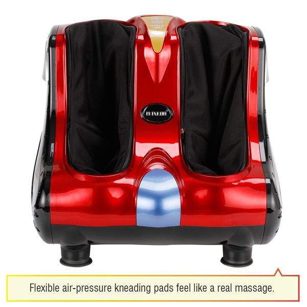 3D Shiatsu Foot Ankle Calf Massager - 4 Motors