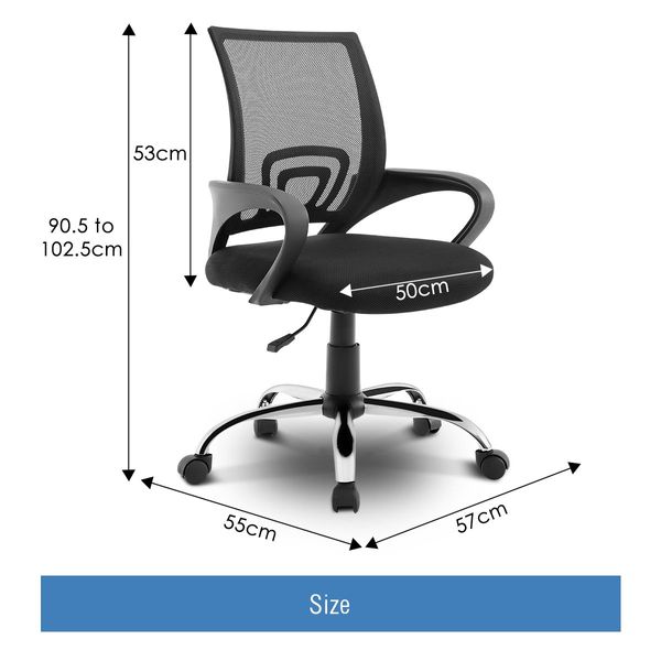 Ergonomic Mesh Office Chair Executive Computer Work Armchair