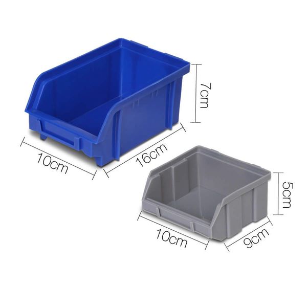 Giantz 30 Storage Bin Rack Wall Mounted