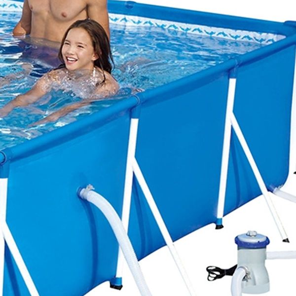 Bestway Deluxe w/ Filter Splash Frame Pool 