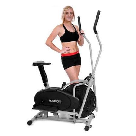 Powertrain 2-in-1 Elliptical Cross Trainer and Exercise Bike