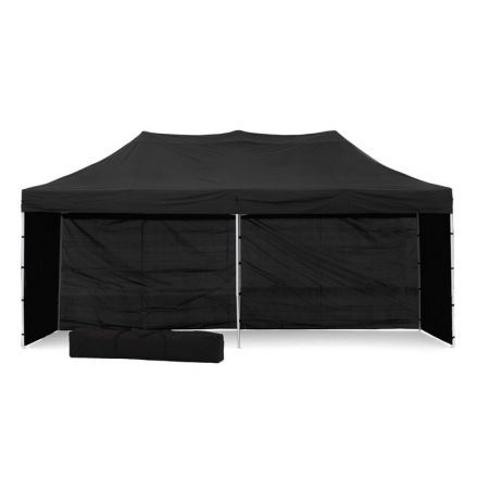 Wallaroo 3x6 Marquee - Pop Up Gazebo - Black