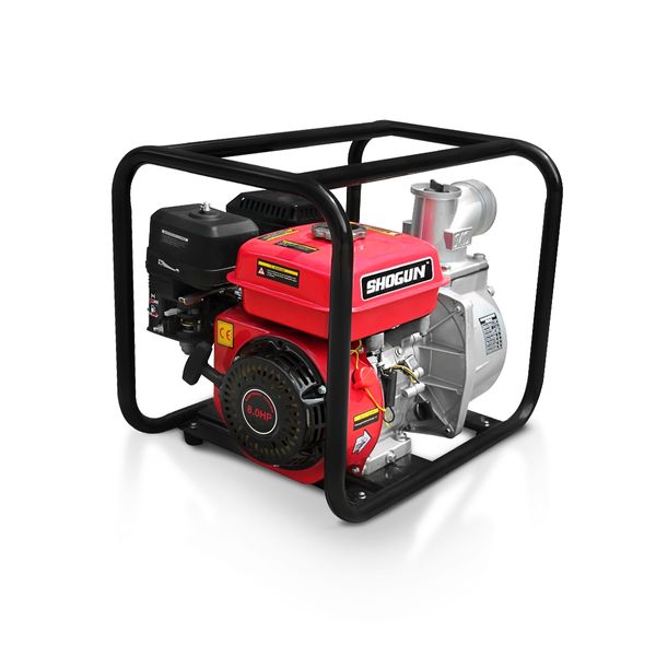 NEW Shogun 3" 8HP Petrol Water Transfer Fire Fighting Pump