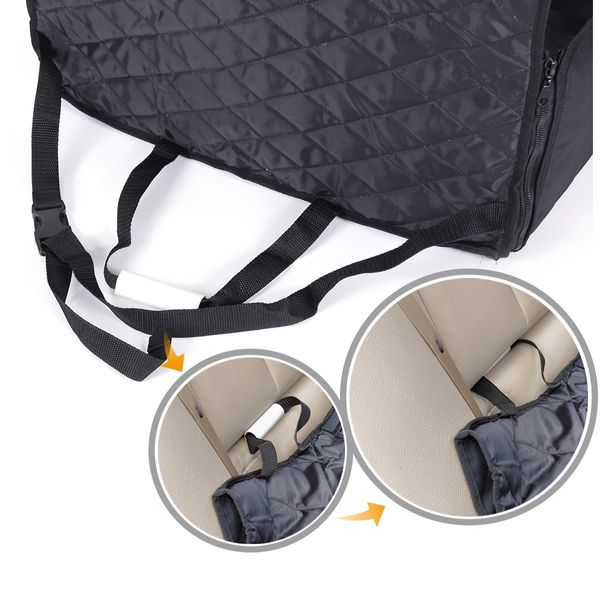 Pet Car Seat Cover Front Dog Blanket Protector Beach Mat Cat Travel Basket Waterproof 2 in 1