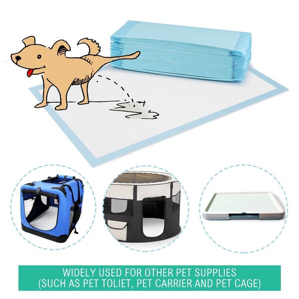 Tear Resistant Absorbent Anti Bacterial Pet Training Pads x2