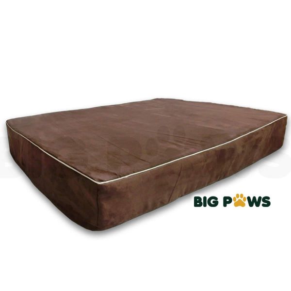 Big Paws 15cm Thick Extra Large 100% Memory Foam Dog Bed Orthopedic Pet Kennel Cushion