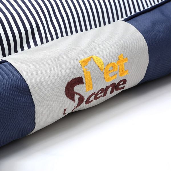 Soft Washable Pet Bed Mattress with Blanket & Dog Bone-XXLarge 