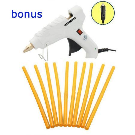 Free Glue Gun&Glue-Car Body Dent Puller Paintless Hail Removal Repair Tool