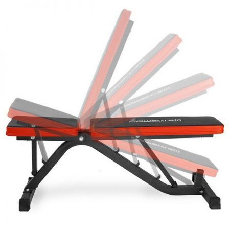 Powertrain Adjustable Incline Decline Home Gym Bench