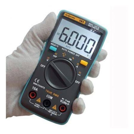 RM101 Digital Multimeter AC/DC Ammeter Voltmeter Ohm Portable Meter