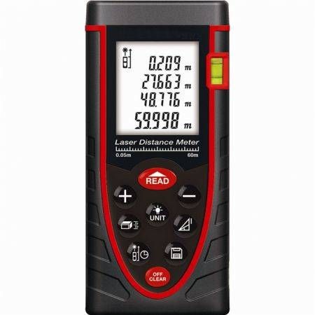 Laser Distance Meter 60M Rangefinder Laser Tape Range Finder