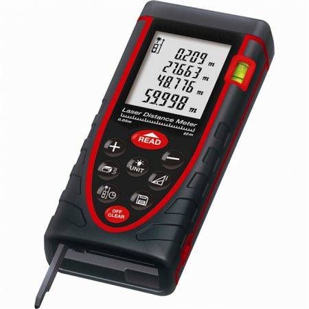 Laser Distance Meter 60M Rangefinder Laser Tape Range Finder