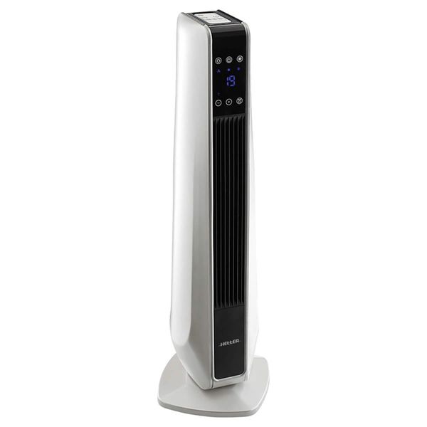 Heller 2400W Ceramic Tower Heater with Remote