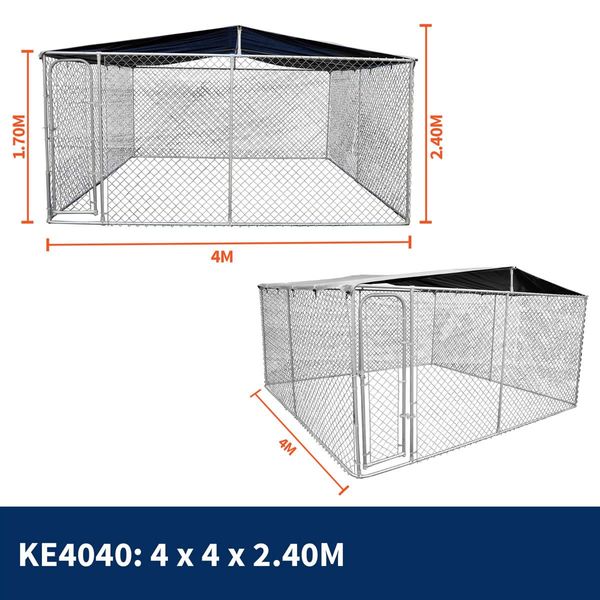 NEW Pet Dog Kennel Enclosure Playpen Puppy Run Exercise Fence Cage Play Pen A3