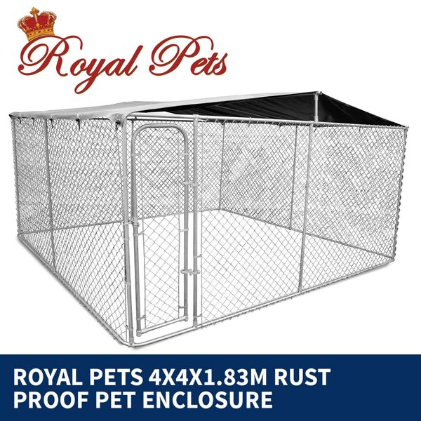 NEW Pet Dog Kennel Enclosure Playpen Puppy Run Exercise Fence Cage Play Pen A3