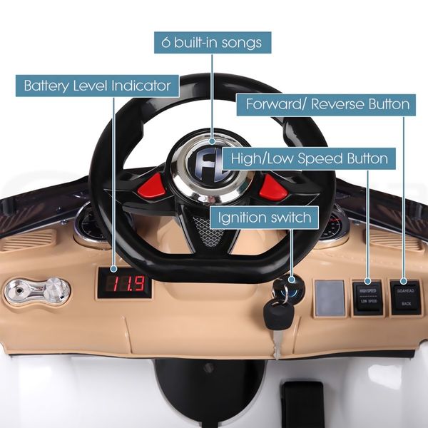 Kids Electric Ride on Car Remote Control Toy Car