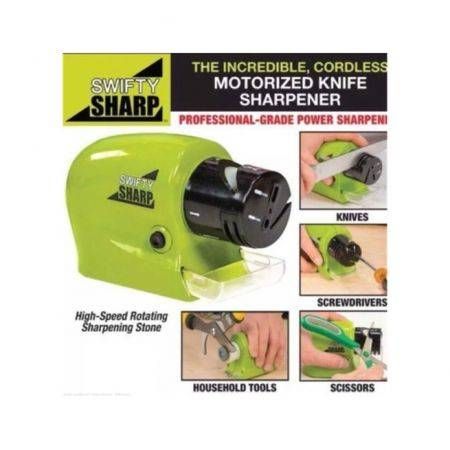 Pro Electric Knife Sharpener kitchen Knives Blades Drivers Swifty Sharp Tools