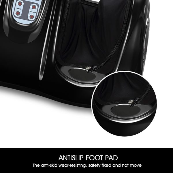 Foot Ankle Calf Massager Foot Circulation Machine - Black