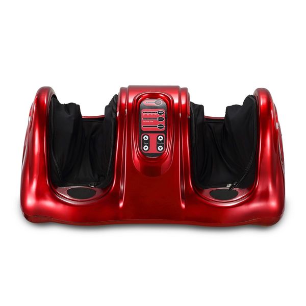 Foot Ankle Calf Massager Foot Circulation Machine - Red