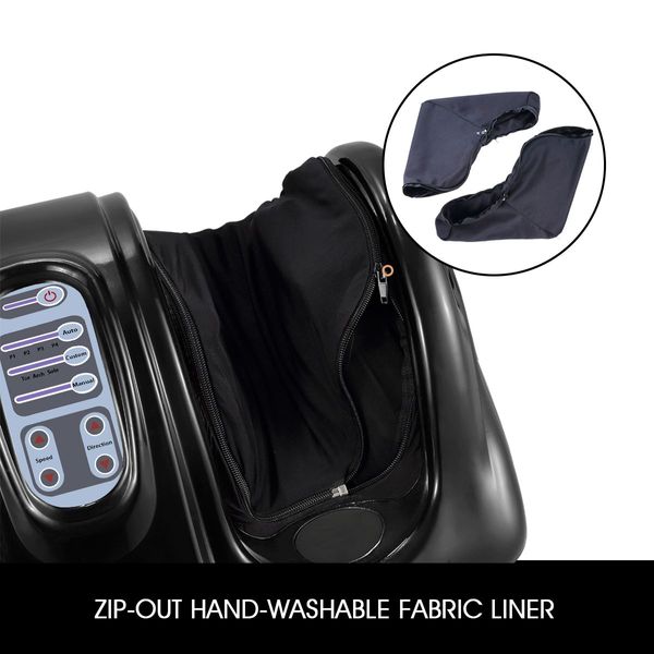 Foot Ankle Calf Massager Foot Circulation Machine - Black