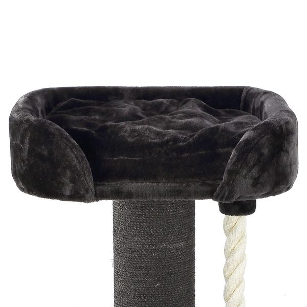 Cat Scratching Post Perch Tree Scratcher Pole Play Gym Climbing Tower Pet Furniture Sisal Rope 101cm Tall