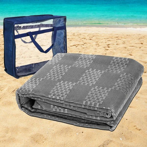 Weisshorn 5M X 2.5M Annex Matting 600GSM Floor Mats Mesh Caravan Camping Annexe