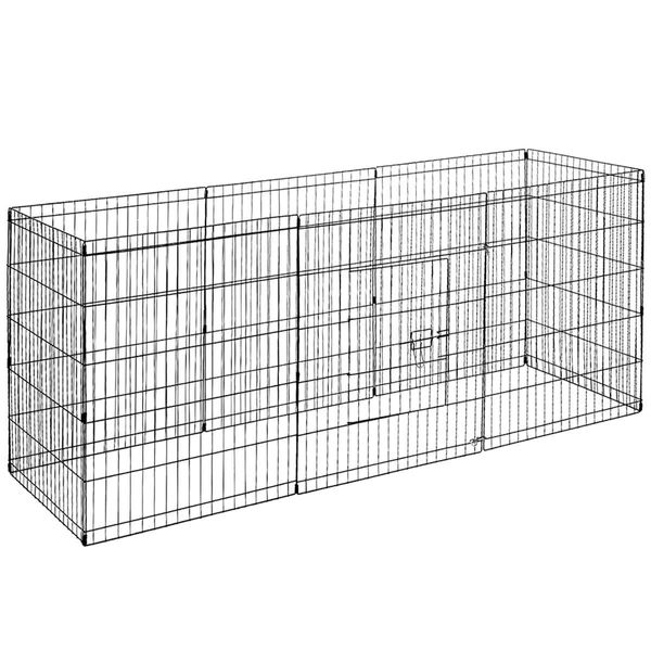 i.Pet 30" 8 Panel Dog Playpen Pet Fence Exercise Cage Enclosure Play Pen