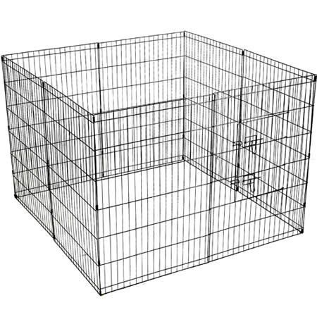 i.Pet 36" 8 Panel Dog Playpen Pet Fence Exercise Cage Enclosure Play Pen