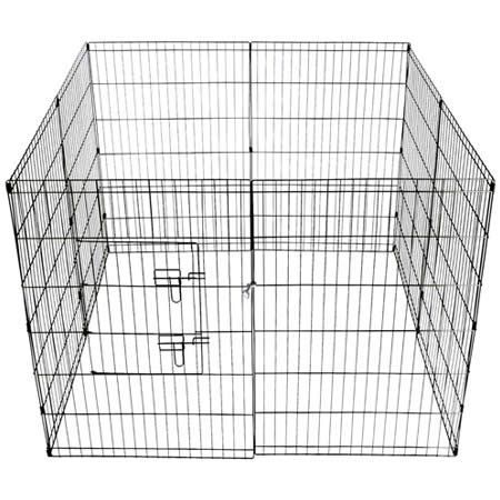 i.Pet 36" 8 Panel Dog Playpen Pet Fence Exercise Cage Enclosure Play Pen