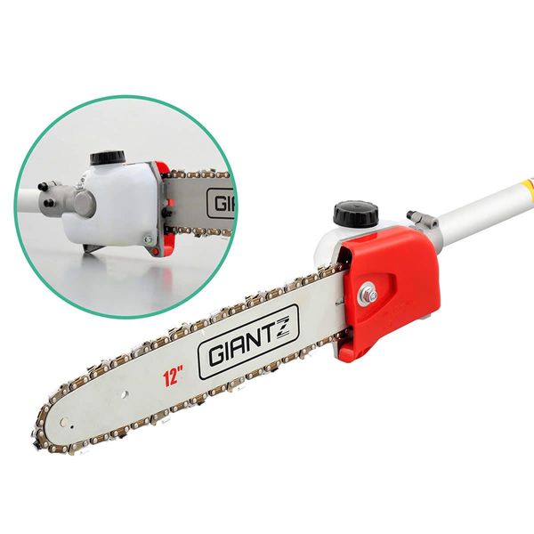 Giantz 62CC Pole Chainsaw Hedge Trimmer Brush Cutter Whipper Snipper Saw 9-in-1