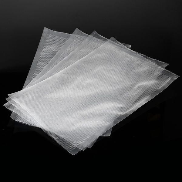 Vacuum Seal Bags 100PCS 20x30CM Pre-cut Food Saver Double Sided Twill Bag for Vacuum Sealers