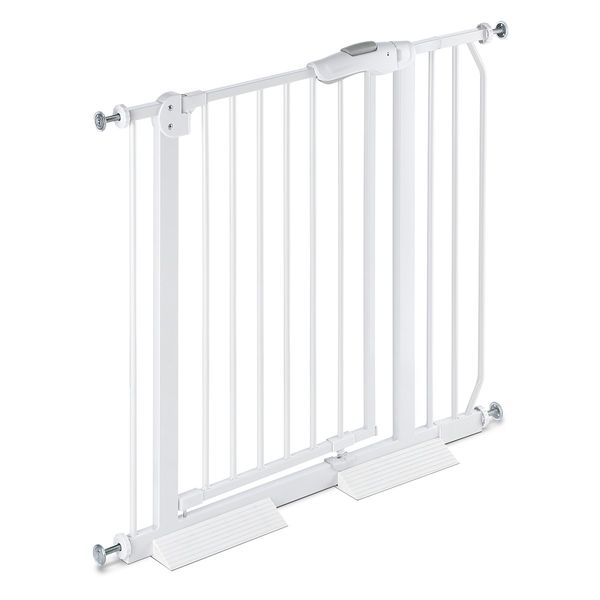 Pet Safety Gates Safe Fence Dog Puppy Child Baby Security Stair Barrier Door 10CM Extension Adjustable 77CM Height