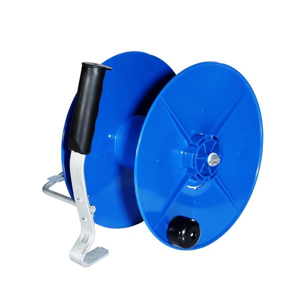 Wind Up Reel Electric UV Stabilized Fence Reel with Crank Handle & Galvanized Hook