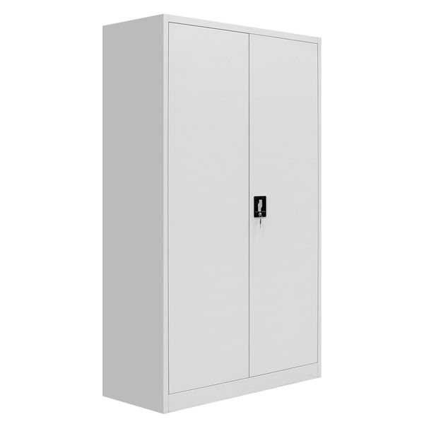 Filing Cabinet Lockable Steel Storage Cupboard with Hanger &amp; Drawer