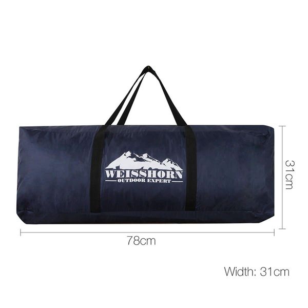 Weisshorn 12 Person Camping Tent - Navy
