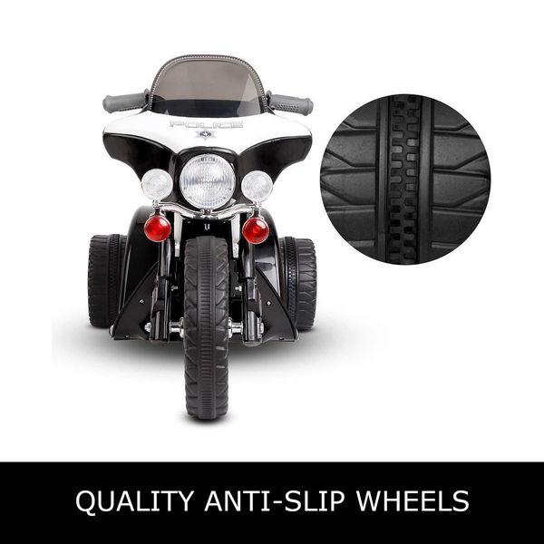 Kids Motorcycle Electric Harley Style Ride on Motorbike with 3 Anti-slip Wheels