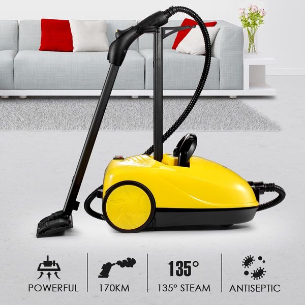 Maxkon 3.4L Commercial Home High Pressure Steam Cleaner Mop Carpet Floor Window