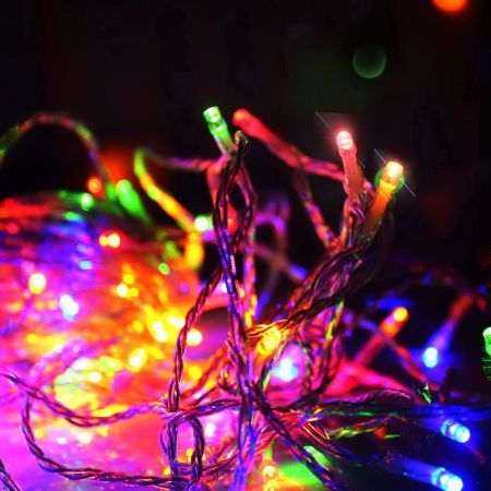 Jingle Jollys Christmas Lights 500 LED 100M String Light Multi-coloured Decora