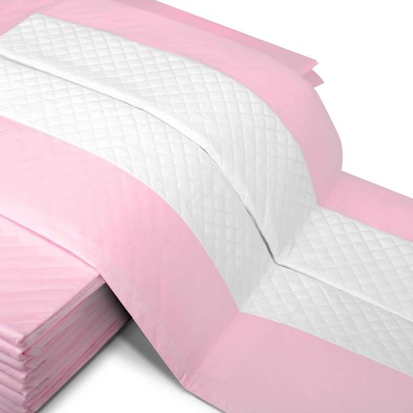 200 Pet Toilet Training Pads - Pink