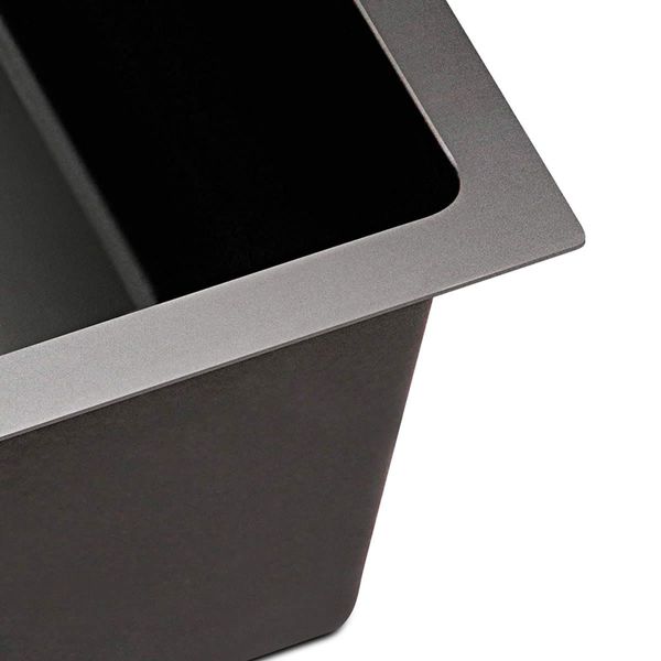 Cefito 77cm x 45cm Stainless Steel Kitchen Sink Under/Top/Flush Mount Black