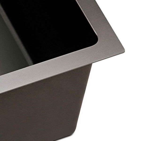 Cefito 60cm x 45cm Stainless Steel Kitchen Sink Under/Top/Flush Mount Black