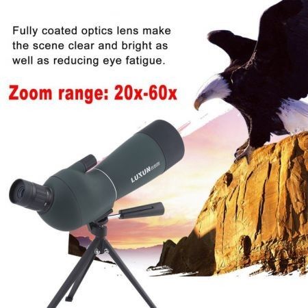 20-60x60 Zoom Top Quality Precision Spotting Scope Telescope Tripod