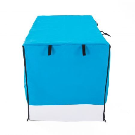 Cage Cover Enclosure for Wire Dog Cage Crate 36 inches BLUE