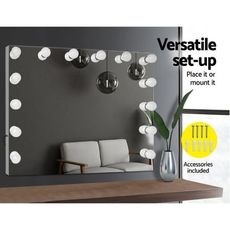 Makeup Mirror Frame with LED Lights 65x80cm