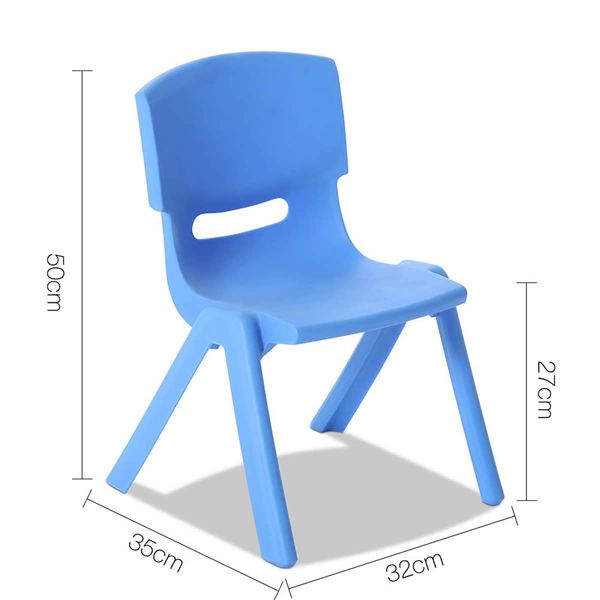 Keezi Kids Chairs Set Plastic Set of 4 Activity Study Chair 50KG