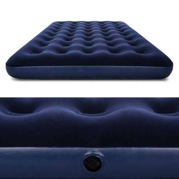 Bestway Inflatable Air Bed with Carry Bag - Blue