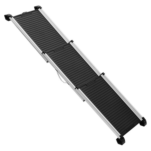 Dog Ramp for Car Bed Pet Stairs Steps Puppy Climbing Ladder Outdoor Indoor Truck Van SUVs Telescoping Portable Aluminum